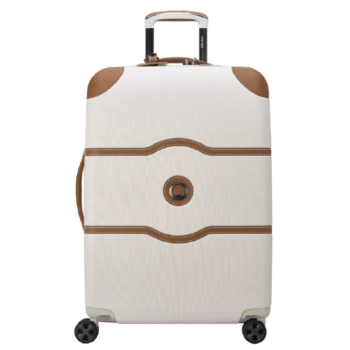 Reistrolleys|Reiskoffers>Delsey Chatelet Air 2.0 4 Wheel Large Trolley 76 angora