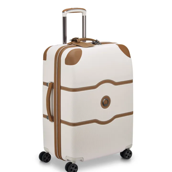 Reistrolleys|Reiskoffers>Delsey Chatelet Air 2.0 4 Wheel Large Trolley 76 angora