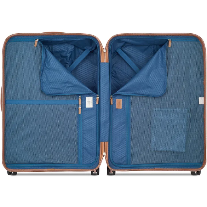 Reistrolleys|Reiskoffers>Delsey Chatelet Air 2.0 4 Wheel Large Trolley 76 pink