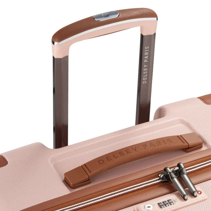 Reistrolleys|Reiskoffers>Delsey Chatelet Air 2.0 4 Wheel Large Trolley 76 pink