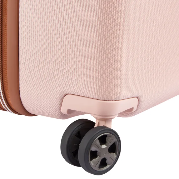 Reistrolleys|Reiskoffers>Delsey Chatelet Air 2.0 4 Wheel Large Trolley 76 pink