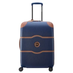 Reistrolleys|Reiskoffers>Delsey Chatelet Air 2.0 4 Wheel Medium Trolley 66 navy blue
