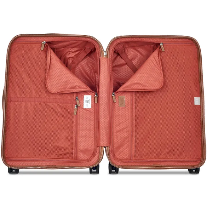 Reistrolleys|Reiskoffers>Delsey Chatelet Air 2.0 4 Wheel Medium Trolley 66 navy blue
