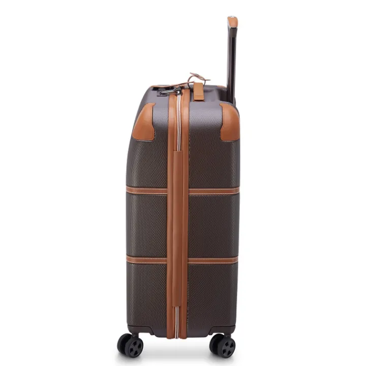 Reistrolleys|Reiskoffers>Delsey Chatelet Air 2.0 4 Wheel Medium Trolley 66 marron