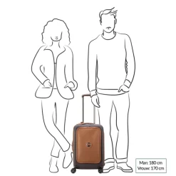 Handbagage Trolleys|Laptop Trolleys>Delsey Chatelet Air 2.0 Cabin Trolley 55 brown