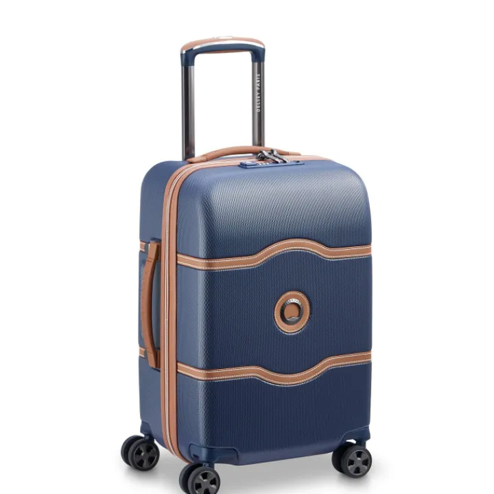 Handbagage Trolleys|Reistrolleys>Delsey Chatelet Air 2.0 Cabin Trolley 55 navy blue