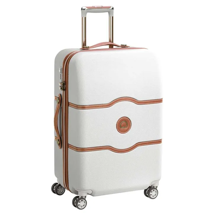 Reistrolleys|Reiskoffers>Delsey Chatelet Air 4 Wheel Trolley 67 angora