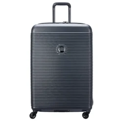 Reistrolleys|Reiskoffers>Delsey Freestyle 4 Wheel Trolley 76 graphite
