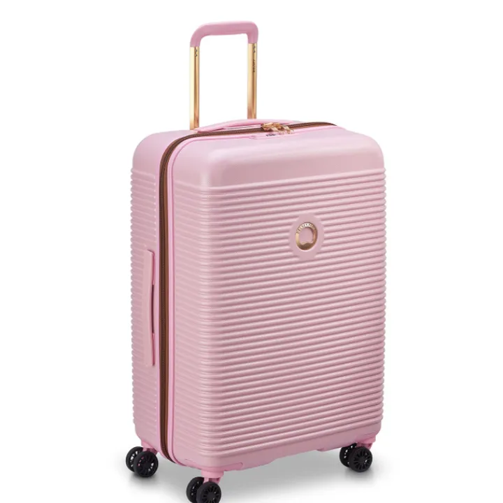 Reistrolleys|Reiskoffers>Delsey Freestyle 4 Wheel Trolley 67 paonie