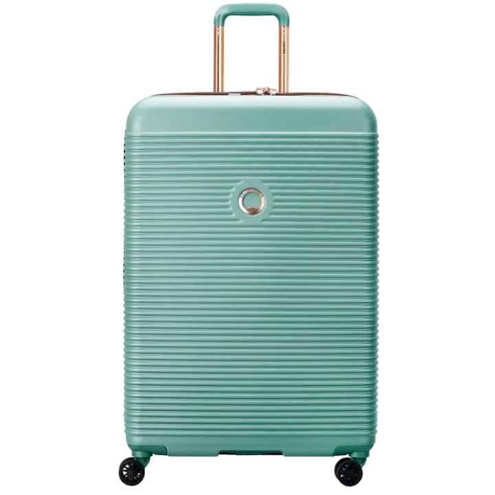 Reistrolleys|Reiskoffers>Delsey Freestyle 4 Wheel Trolley 76 pistache
