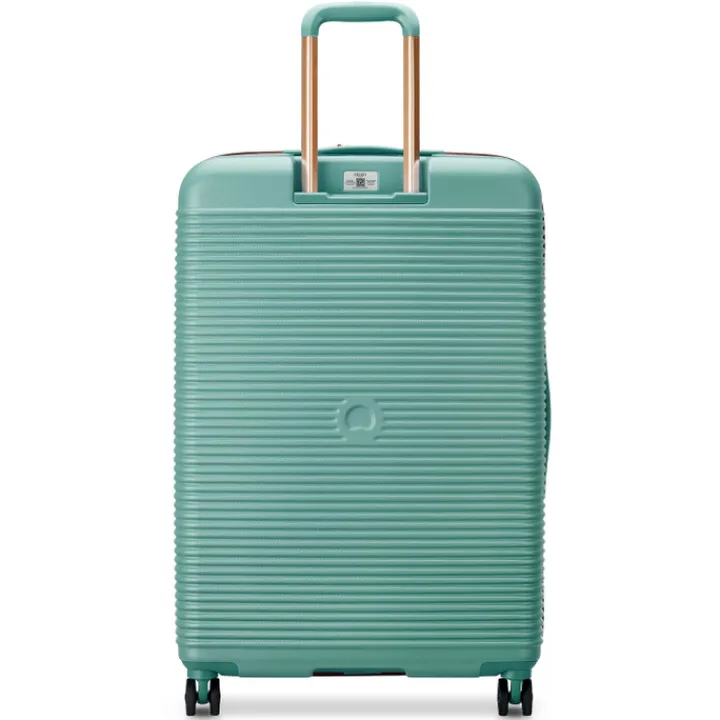 Reistrolleys|Reiskoffers>Delsey Freestyle 4 Wheel Trolley 76 pistache