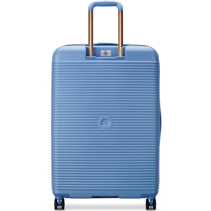 Reistrolleys|Reiskoffers>Delsey Freestyle 4 Wheel Trolley 76 himmelblau
