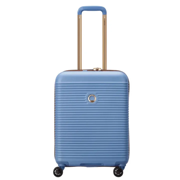 Transavia Trolleys|Handbagage Trolleys>Delsey Freestyle Cabin Trolley 55/40 himmelblau