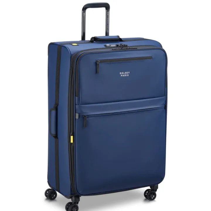 Reistrolleys|Reiskoffers>Delsey Maubert 2.0 Trolley 79 Expandable navy blue