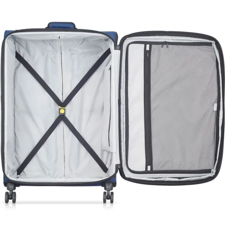 Reistrolleys|Reiskoffers>Delsey Maubert 2.0 Trolley 79 Expandable navy blue