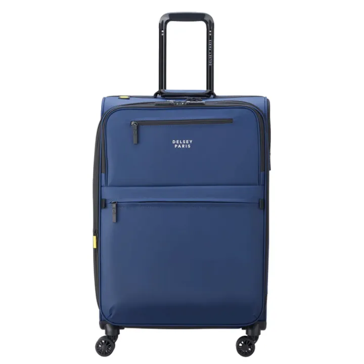 Reistrolleys|Reiskoffers>Delsey Maubert 2.0 Trolley 69 Expandable navy blue