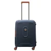 Transavia Trolleys|Ryanair Trolleys>Delsey Moncey 4 Wheel Slim Cabin Trolley 55 cm ink blue