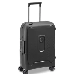 Transavia Trolleys|Ryanair Trolleys>Delsey Moncey 4 Wheel Slim Cabin Trolley 55 cm black