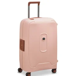 Reistrolleys|Reiskoffers>Delsey Moncey 4 Wheel Trolley 69 cm pink