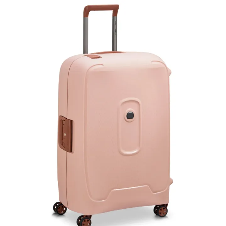 Reistrolleys|Reiskoffers>Delsey Moncey 4 Wheel Trolley 69 cm pink