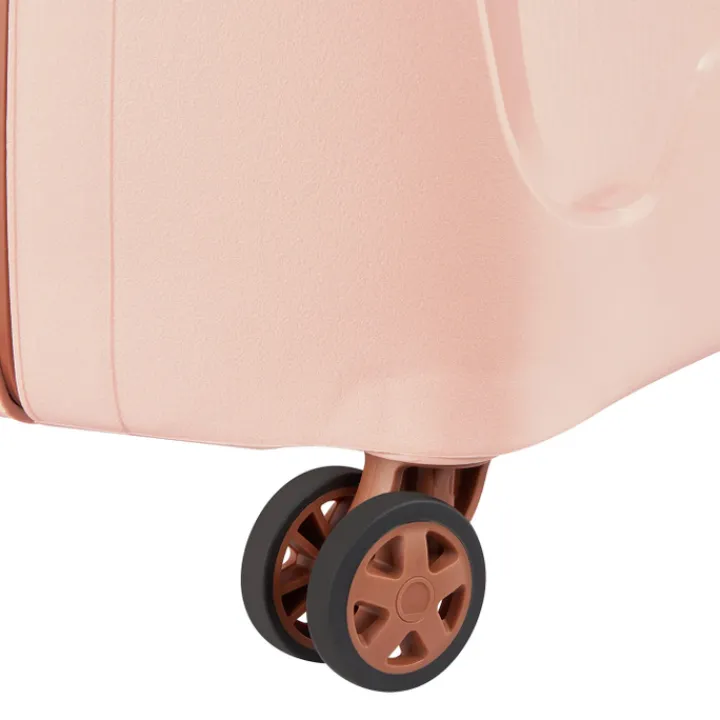 Reistrolleys|Reiskoffers>Delsey Moncey 4 Wheel Trolley 69 cm pink