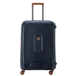 Reistrolleys|Reiskoffers>Delsey Moncey 4 Wheel Trolley 69 cm ink blue