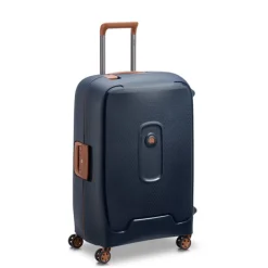 Reistrolleys|Reiskoffers>Delsey Moncey 4 Wheel Trolley 69 cm ink blue