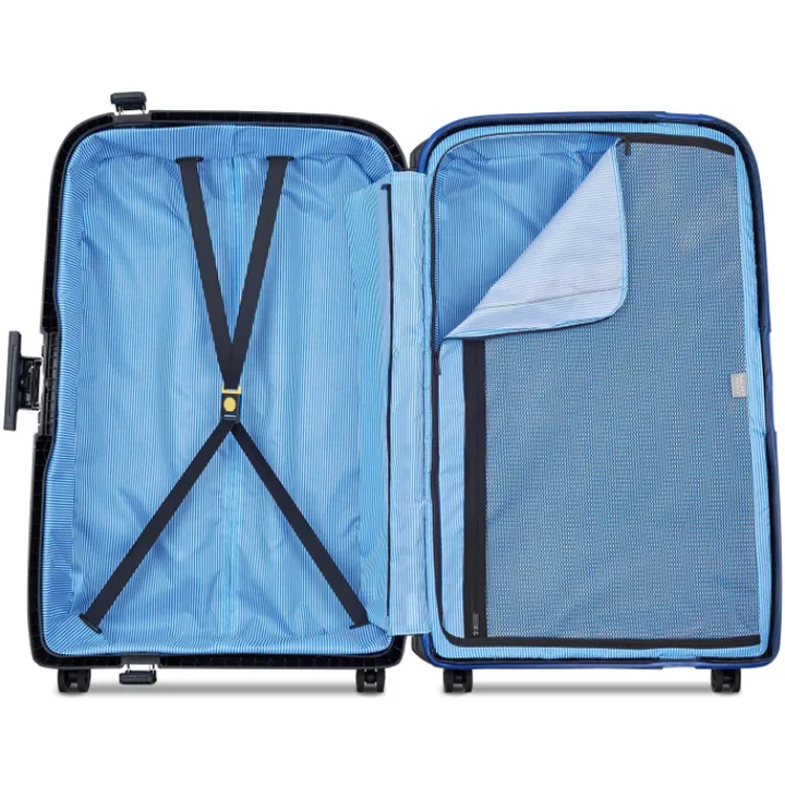 Reistrolleys|Reiskoffers>Delsey Moncey 4 Wheel Trolley 82 cm black