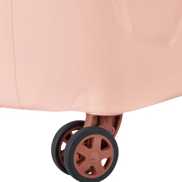 Reistrolleys|Reiskoffers>Delsey Moncey 4 Wheel Trolley 76 cm pink