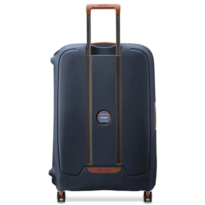 Reistrolleys|Reiskoffers>Delsey Moncey 4 Wheel Trolley 76 cm ink blue