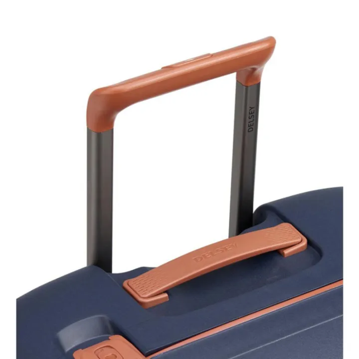 Reistrolleys|Reiskoffers>Delsey Moncey 4 Wheel Trolley 76 cm ink blue