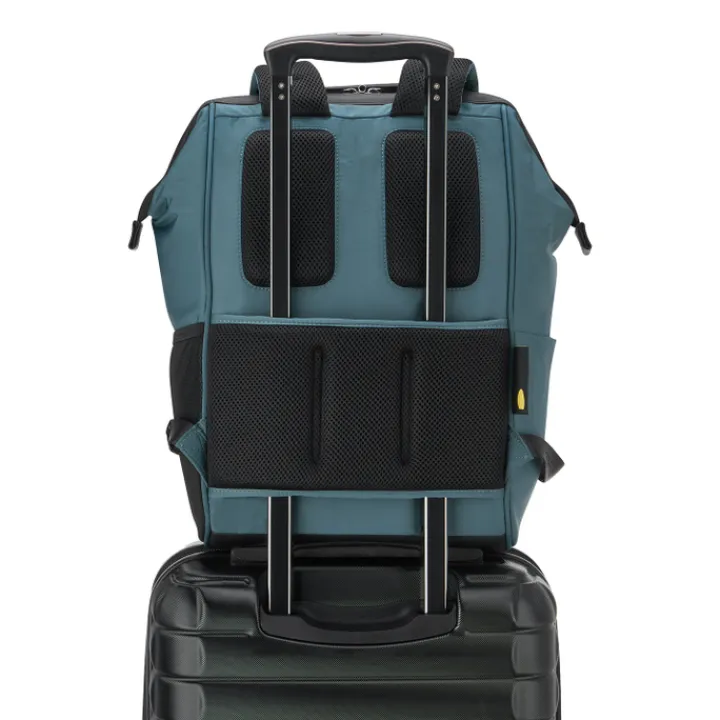 Daypack|14 Inch Laptoptassen>Delsey Shadow 5.0 Backpack green