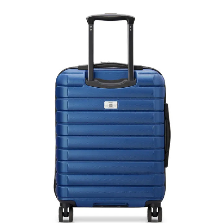 Transavia Trolleys|Ryanair Trolleys>Delsey Shadow 5.0 Cabin Trolley 55/40 blue
