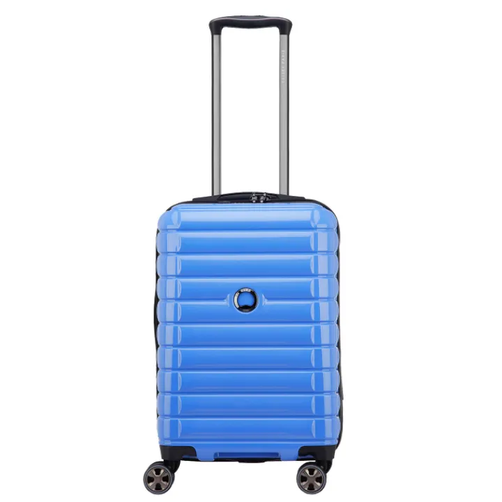 Handbagage Trolleys|Reistrolleys>Delsey Shadow 5.0 Cabin Trolley 55/35 Expandable light blue