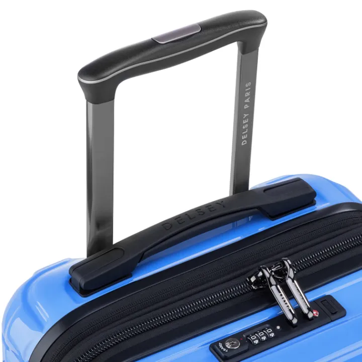 Handbagage Trolleys|Reistrolleys>Delsey Shadow 5.0 Cabin Trolley 55/35 Expandable light blue