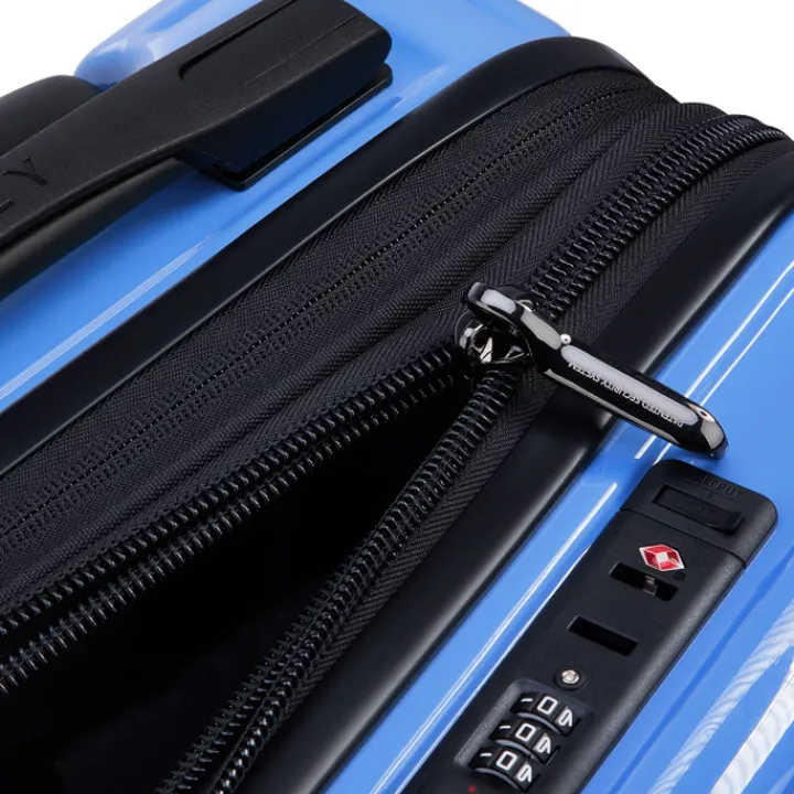 Handbagage Trolleys|Reistrolleys>Delsey Shadow 5.0 Cabin Trolley 55/35 Expandable light blue