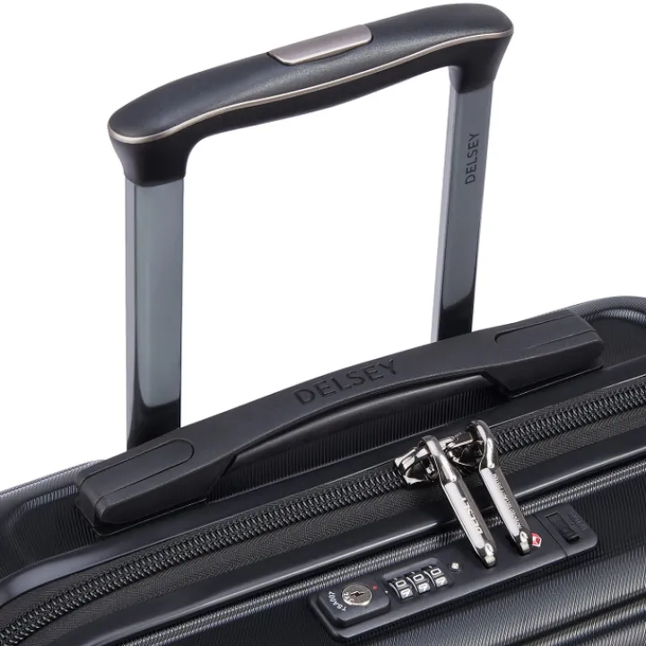 Transavia Trolleys|Ryanair Trolleys>Delsey Shadow 5.0 Cabin Trolley 55/40 black