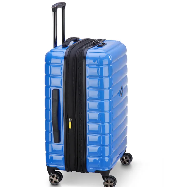 Reistrolleys|Reiskoffers>Delsey Shadow 5.0 Trolley 66 Expandable light blue