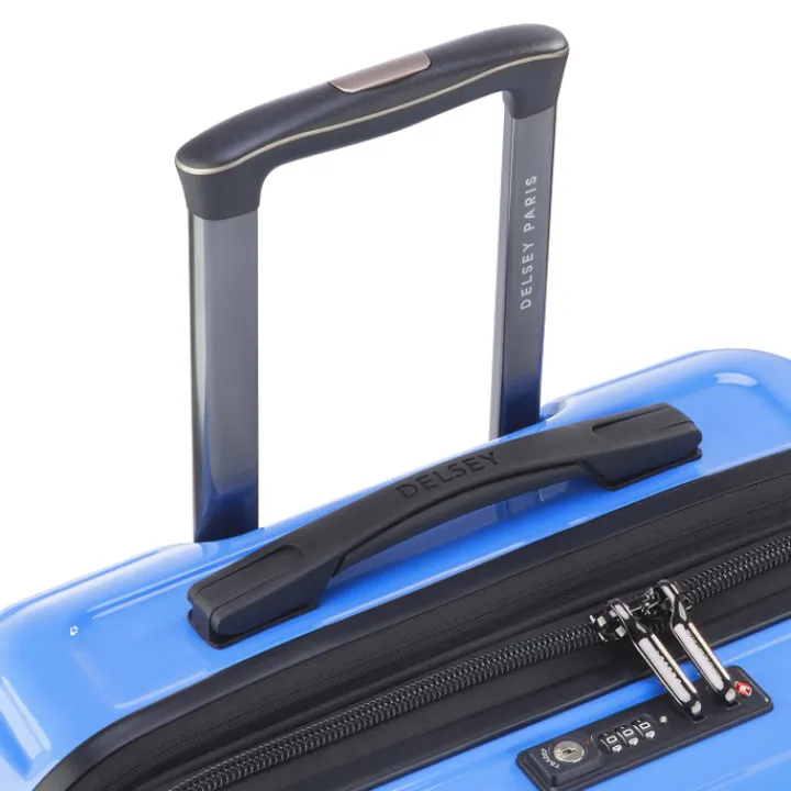 Reistrolleys|Reiskoffers>Delsey Shadow 5.0 Trolley 66 Expandable light blue