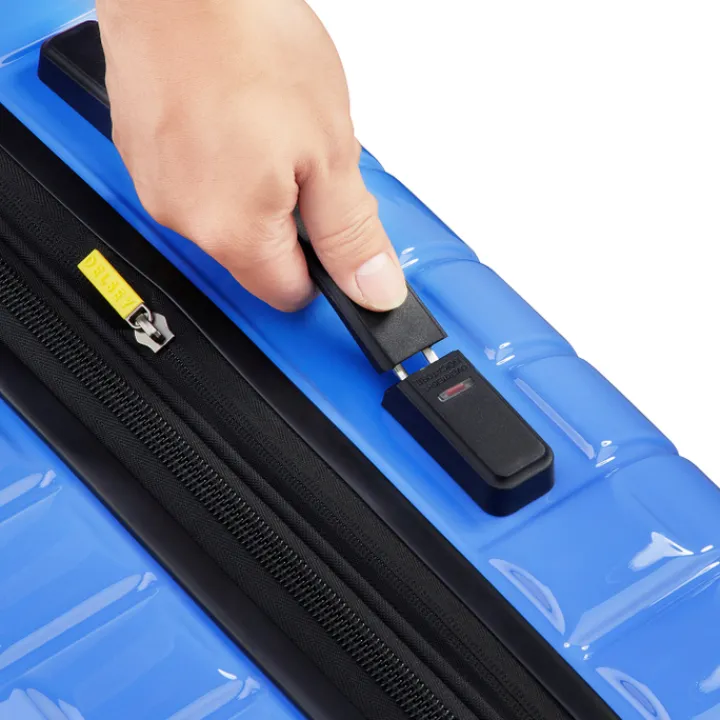 Reistrolleys|Reiskoffers>Delsey Shadow 5.0 Trolley 66 Expandable light blue