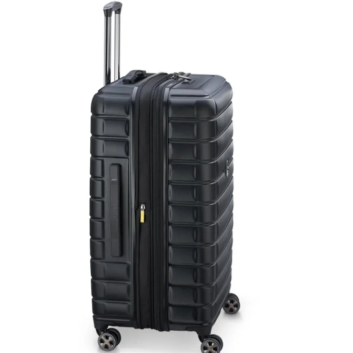Reistrolleys|Reiskoffers>Delsey Shadow 5.0 Trolley 75 Expandable black