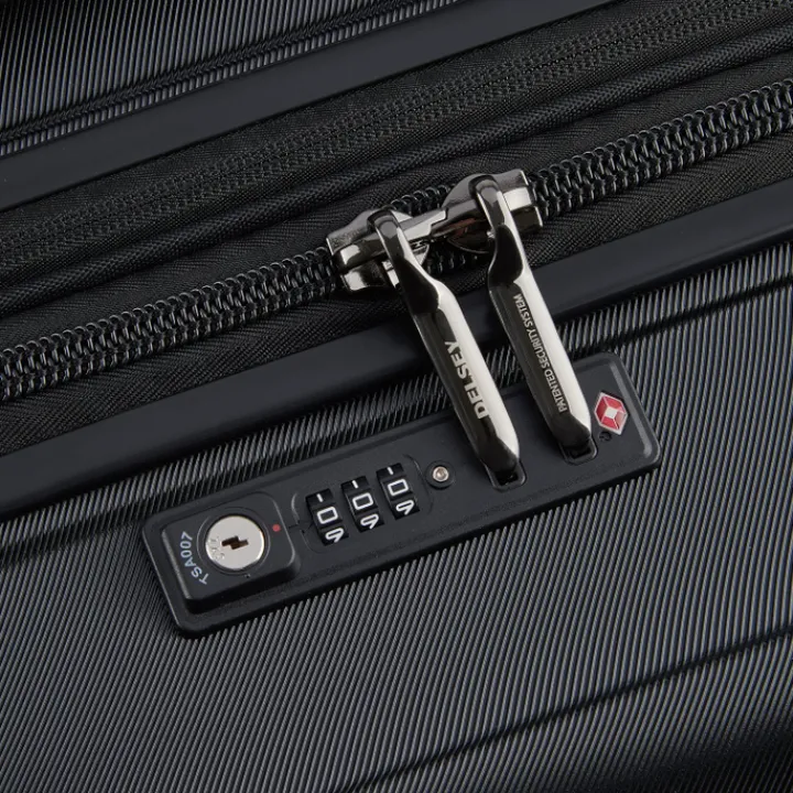 Reistrolleys|Reiskoffers>Delsey Shadow 5.0 Trolley 75 Expandable black
