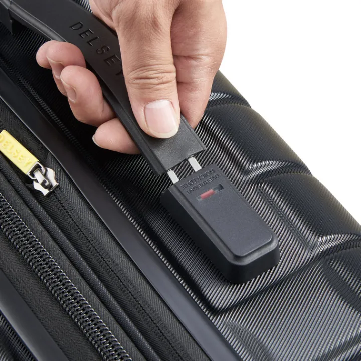 Reistrolleys|Reiskoffers>Delsey Shadow 5.0 Trolley 75 Expandable black