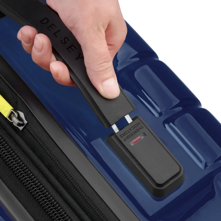 Reistrolleys|Reiskoffers>Delsey Shadow 5.0 Trolley 75 Expandable blue