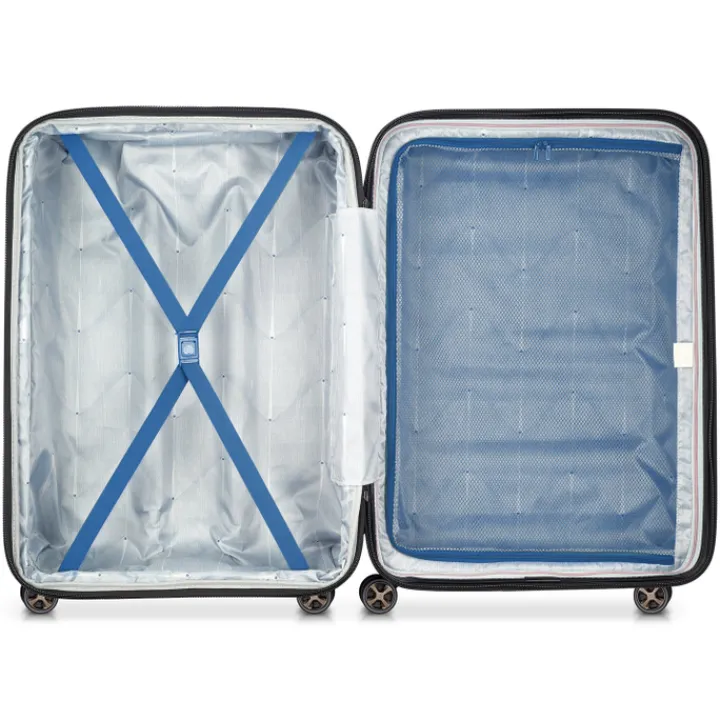 Reistrolleys|Reiskoffers>Delsey Shadow 5.0 Trolley 75 Expandable blue