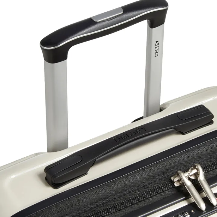Reistrolleys|Reiskoffers>Delsey Shadow 5.0 Trolley 66 Expandable ivory