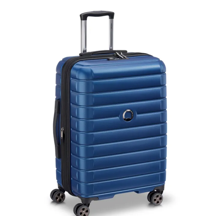 Reistrolleys|Reiskoffers>Delsey Shadow 5.0 Trolley 66 Expandable blue