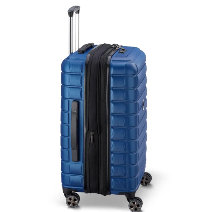 Reistrolleys|Reiskoffers>Delsey Shadow 5.0 Trolley 66 Expandable blue