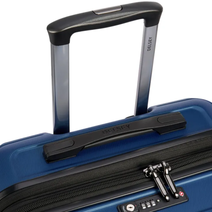 Reistrolleys|Reiskoffers>Delsey Shadow 5.0 Trolley 66 Expandable blue