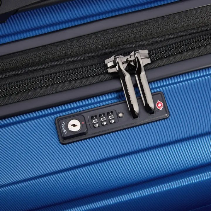 Reistrolleys|Reiskoffers>Delsey Shadow 5.0 Trolley 66 Expandable blue